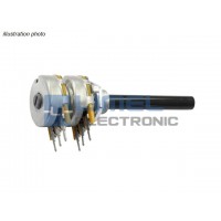 Potenciometer 47K Stereo Logaritmický PC20 * na objednávku